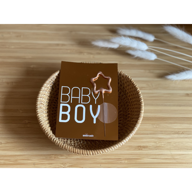 Wunderkerze "Baby Boy"