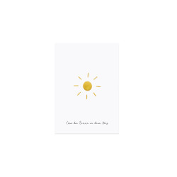 Postkarte "Sonne"