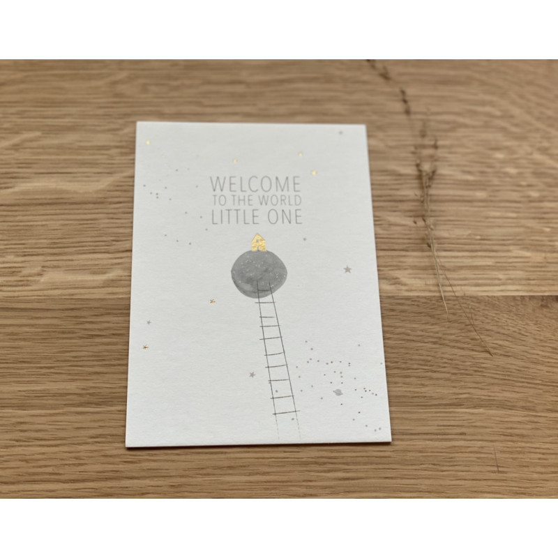 Postkarte "Welcome to the World little one" 